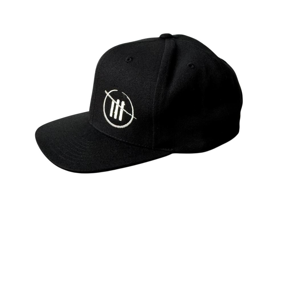 Trackhouse Racing Snapback Hat Yupoong Classics Black Flat Brim Adjustable Cap